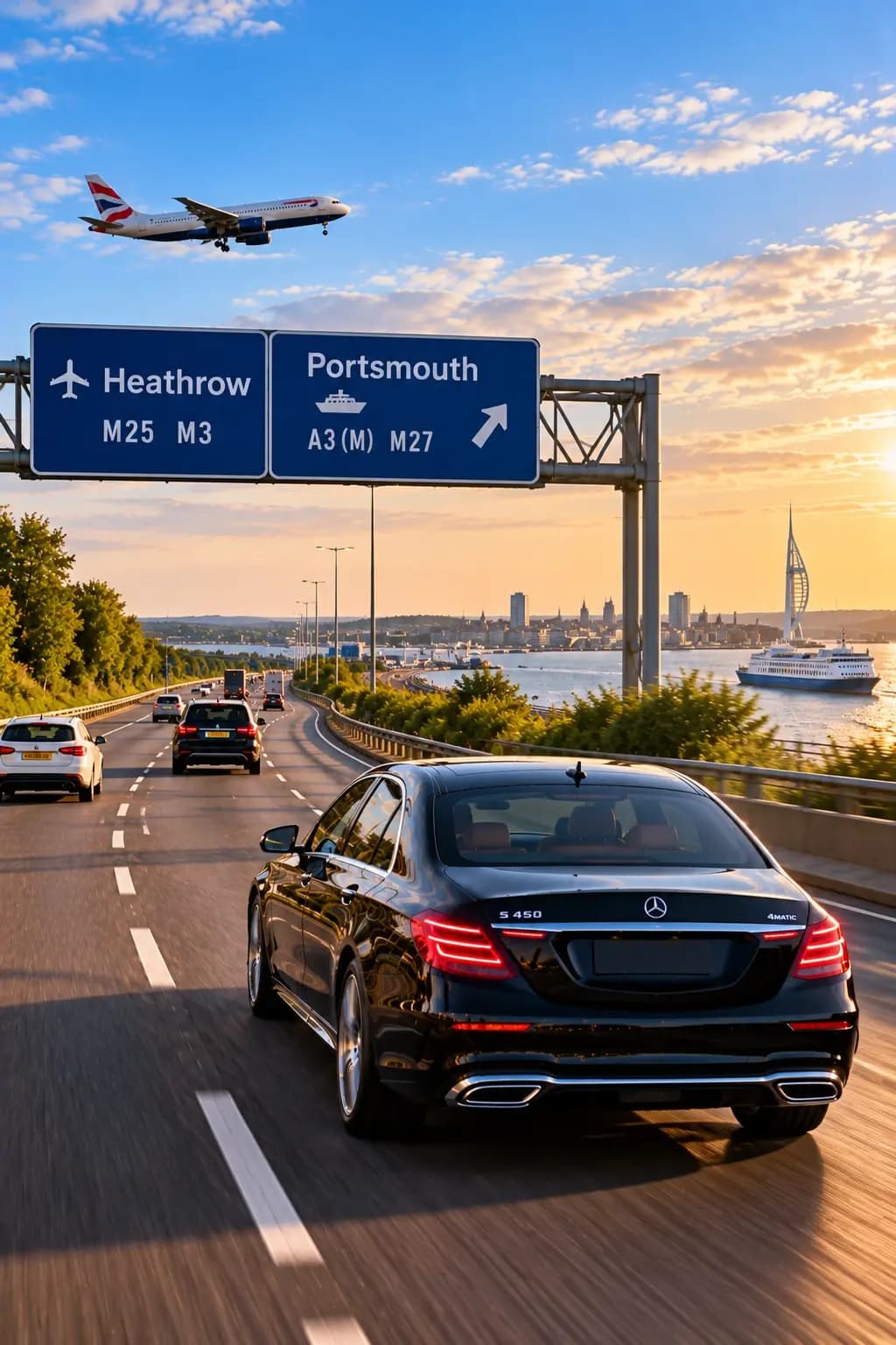 Heathrow to portsmouth transfer