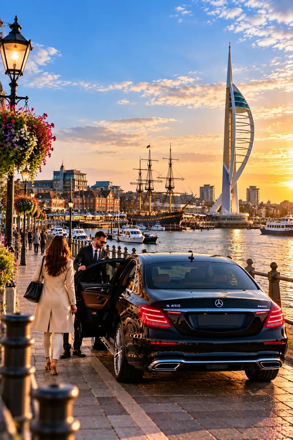 Pickup at heathrow, drop off across portsmouth